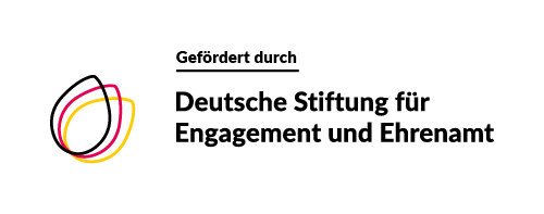 Gefördert durch - Logo Deutsche Stiftung für Engagement und Ehrenamt
